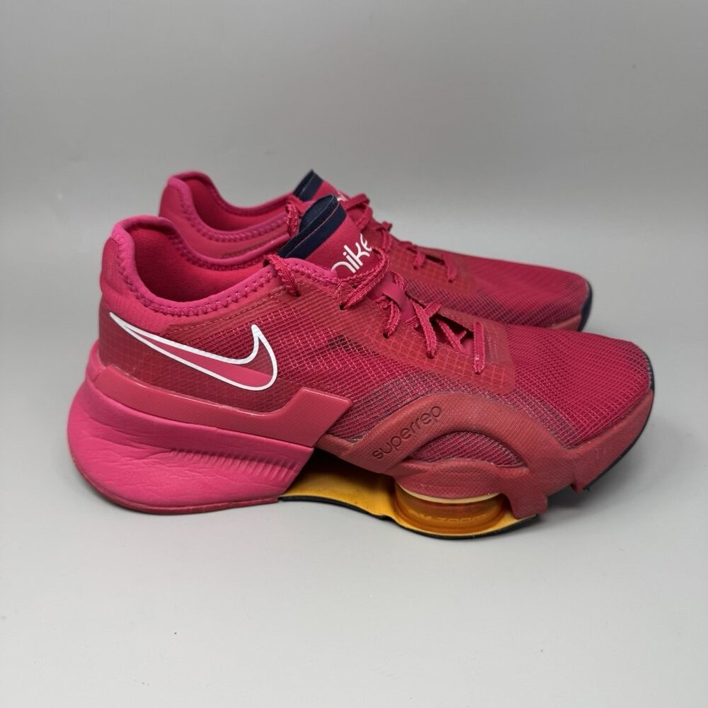 Nike Womens Air Zoom SuperRep 3 DA9492-656 Pink Running Shoes Sneakers Size 7